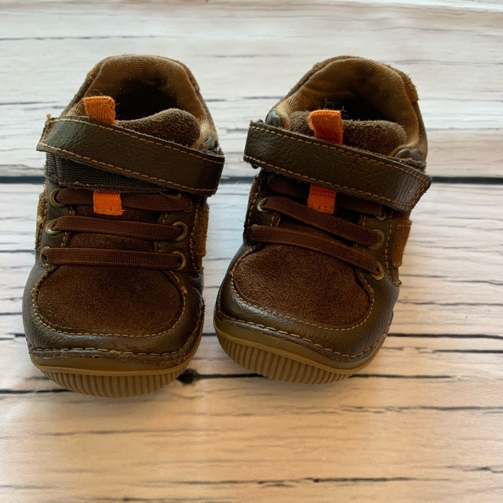 Stride rite leather boys shoes